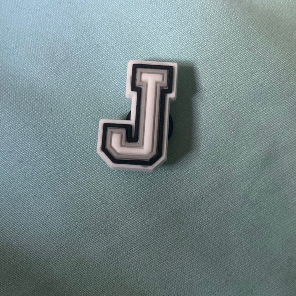 Letter J charm